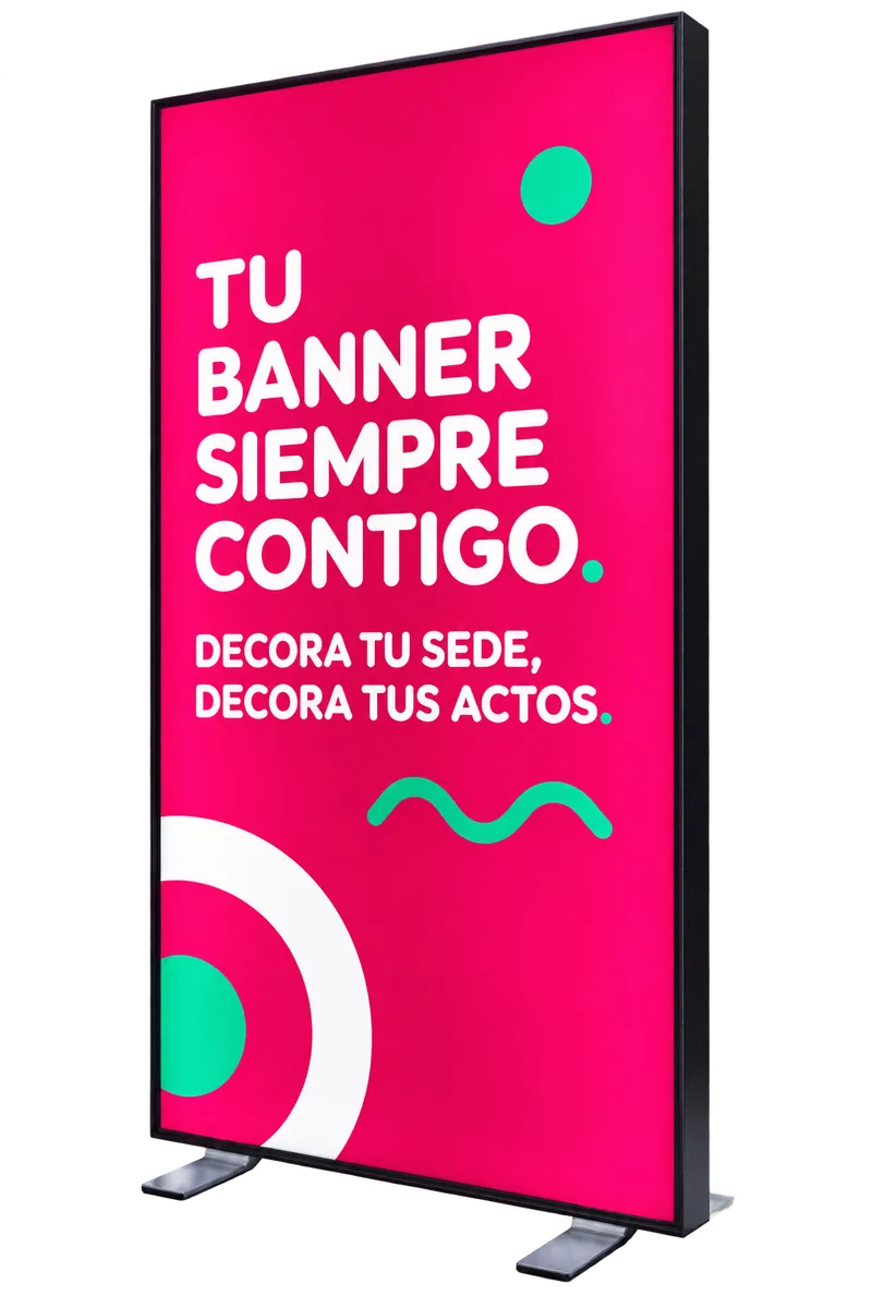 Caja de luz: «Tu banner siempre contigo»